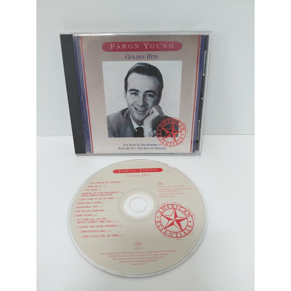 Faron Young Golden Hits CD American Essentials Country Music 314-526 254-2